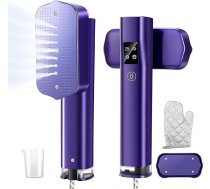 2-in-1 pārnēsājamais tvaika gludeklis, 1200 W tvaika gludeklis, rokas tvaika gludeklis apģērbiem, 15 s ātra uzkarsēšana, ceļojumu gludeklis, tvaika gludeklis, tvaika gludeklis, rokas gludeklis ar LED displeju, 4 gludināšanas režīmi