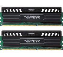 Patriot PV316G186C0K 16GB (2 x 8GB) Viper Series 3 Black Mamba DDR3 1866MHz divkanālu atmiņas moduļu komplekts