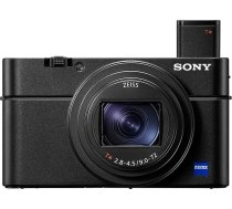 Sony RX100 VII kompaktkamera (1 collas sensors, 4K video, 24-200 mm F2.8-4.5 ZEISS tālummaiņas objektīvs, automātiskā fokusēšana cilvēkiem un dzīvniekiem, noliektais displejs - ideāli piemērota ceļojumiem, videoreportāžām un aktierfilmām)