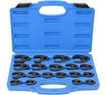 AYNEFY Atslēgu komplekts, 19 gab. 8-32 mm griezes momenta atslēgu atslēgu komplekts ar atvērtu galu, cauruļu uzgriežņi, kombinēto atslēgu komplekti, metrisko atslēgu komplekts, atslēgu komplekts ar uzgriežņu atslēgu bremžu līnijām