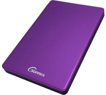 Sonnics 500 GB C tipa USB 3.1 ārējie portatīvie cietie diski Windows PC, Mac, viedajiem televizoriem, Xbox ONE/Series X un PS4/PS5, violeti