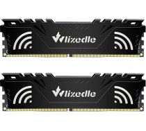 DDR4 3200MHz XMP 2.0 desktop atmiņas RAM 16GB komplekts (2x8GB) CL16 UDIMM, PC Memory PC4-25600 288-Pin 1.35V Non-ECC datoru atmiņas uzlabošana datoriem, melns, melns