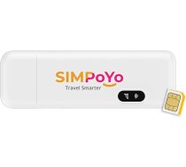 SIMPoYo USB dongle, bezvadu tīkla Wi-Fi adapteris, Plug and Play Wi-Fi Hotspot ar 10G SIM karti Slate 7/Beryl AX/Slate AX/Opal, 4G LTE atbloķēts modems darbvirsmas datoram/Lapdatoram/ceļošanai/biznesam