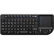 Rii Mini X1 bezvadu tastatūra ar peles skārienpaliktni Smart TV, Mini PC, HTPC, konsolei, datoram