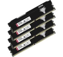Yongxinsheng DDR4 3200MHz 64GB Kit (16GBx4) Desktop RAM PC4-25600 UDIMM Non-ECC Unbuffered 1.35V 288-Pin CL16 PC Computer Memory Upgrade Module Atmiņas atbalsts XMP 2.0 Auto Overclocking