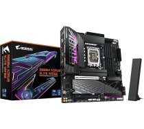 GIGABYTE B860M AORUS Elite WIFI6E pamatplate - Intel Core Ultra procesori, 12+1+2+1 fāzes VRM, līdz 9200 MHz DDR5, 1xPCIe 5.0 + 2xPCIe 4.0 M.2, 2.5GbE LAN, WiFi 6E, Thunderbolt