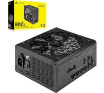 Corsair RM750x Shift pilnībā modulārs ATX barošanas bloks - modulāra sānu saskarne - ATX 3.0 un PCIe 5.0 saderīgs - nulles apgriezienu ventilatora režīms - 105°C kondensatori - 80 Plus Gold efektivitāte - melns