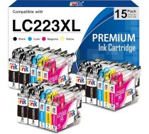 Starink LC223 XL kasetnes saderīgas ar Brother LC223 LC221 XL kasetnes priekš Brother MFC J5320DW J4420DW J4620DW J480DW J5620DW J5720DW J680DW J4625DW J880DW J5625DW DCP J4120 DW DW J562