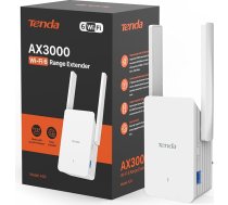 Tenda A33 WLAN pastiprinātājs-pastiprinātājs WiFi 6 AX3000, Dual Band (5 GHz 2402 Mbit/s + 2,4 GHz 574 Mbit/s), 2 x 5 dBi antenas, Gigabit LAN, saderīgs ar Fritzbox, pārklājums 150 m², AP režīms
