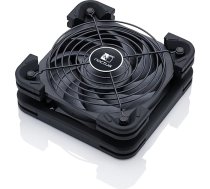 Noctua NV-FS2 daudzfunkcionāls ventilatoru komplekts ierīču dzesēšanai ar godalgotu NF-A12x25 120 mm ventilatoru, pretvibrācijas blīvējuma uzlikām un spilventiņiem, ventilatora režģi un ātruma regulatoru NA-FC1 (melns)