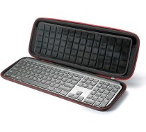 Ciets ceļojuma koferis Logitech MX Keys Advanced Wireless Illuminated Keyboard uzglabāšanas somai - melns (melns oderējums)