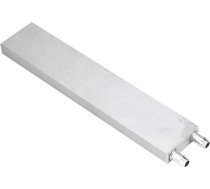 Alumīnija ūdens dzesēšanas bloks, 40 x 200 x 12 mm ūdens dzesēšanas bloks, ūdens dzesētājs, CPU dzesētājs, šķidrais ūdens dzesētājs, radiators datoram, CPU, ūdens dzesēšana