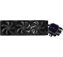 TR Frozen Prism 360 Black CPU šķidruma dzesētājs ar 120 mm PWM ventilatoru, integrēts ūdens dzesētāja radiators AMD/AM4/AM5, INTEL 1700/1150/1151/1200/2011