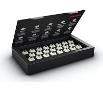 CHERRY MX BLACK CLEAR TOP slēdžu komplekts, 23 mehāniskās tastatūras slēdži, DIY, karstās nomaiņas vai spēļu tastatūrai, lineārs slēdzis bez klikšķa, jaudīgs un tiešs