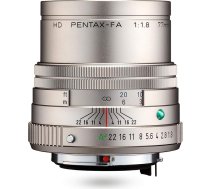 Pentax PENTAX-FA 27890 77mmF1.8 Limited Silver Light Celebration platums, piemēram, portretiem ar jaudīgu HD pārklājumu, Pentax K sistēmai ar 35 mm pilna kadra sensoru