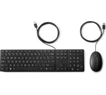 HP Wired Desktop 320MK pele un tastatūra Turk_F, 9SR36AA#AR4