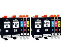 Supply Guy 10 Printeru kasetnes, kas saderīgas ar HP 920 XL 920XL HP920XL C2N92AE Piemērots HP OfficeJet 6000 6500 6500a 6500a 6500a Plus 7000 7500a
