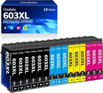 603 XL kasetnes 603XL kasetnes Epson 603 tintes kasetnes saderīgas ar Expression Home XP XP-2100 4100 XP-2150 WF-2850 XP-2105 XP-3100 XP-3105 XP-4155 Workforce WF-2810 WF-2830 WF-2830 WF