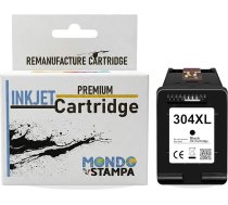 HP304XL 304XL melnas krāsas atjaunotas tintes kasetnes saderīgas ar HP DeskJet 3720,3730,3732 18ml N9K08AE