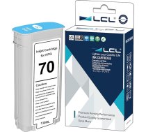 LCL saderīga tintes kasetne 70 C9390A 135ML ar augstu ražību (gaiši zilā krāsā), kas paredzēta HP Designjet Z2100 Z3100 Z3100PS Z3100PS Z3200 Z3200PS Z5200 Z5400