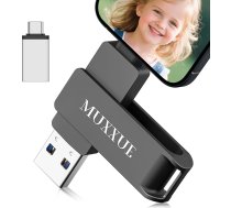 256 GB atmiņas karte tālruņa USB atmiņas karte, MUXXUE USB karte tālrunim, paliktnim, OTG Android mobilajam tālrunim, planšetdatoram, datoram, fotoattēlu un video kopēšanai
