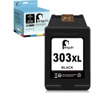 Penguin 303XL (1 melna) atjaunota tintes kasetne HP 303xl izmantošanai ar Envy Photo 6220 6230 6234 6252 6255 6258 7100 7820 7834 7155 7865 Tango Tango