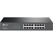 TP-LINK TL-SG1016D komutators 16 pieslēgvietu melns