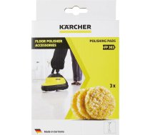 Kärcher 3 pulēšanas spilventiņu komplekts FP303 / FP306 - akmens/linoleja/PVC grīdas segumiem