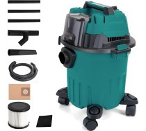 12 litru bezvadu rokas putekļsūcējs ar 180 W bezsuku motoru, kas saderīgs ar Makita 18 V akumulatoru mājsaimniecības un automašīnas vajadzībām (bez akumulatora un lādētāja)