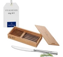 Villeroy & Boch Piemont picas un steiku nažu komplekts, 6 gab., 13/0 nerūsējošais tērauds, 28x13x5 cm