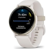 Garmin Vivoactive 5 42 mm GPS viedpulkstenis ar 1,2 collu AMOLED skārienjūtīgo displeju, līdz 11 dienu baterijas darbības laiku, fitnesa un veselības funkcijām, vairāk nekā 30 sporta lietotnēm, mūziku un GarminPay