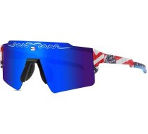 Divas izmēri riteņbraukšanas saulesbrilles UV400 pieaugušajiem jauniešiem zēniem meitenēm bērniem vīriešiem sievietēm āra beisbola sporta brilles, Hy26, Youth