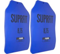 Suprfit Sigurd 3D svara plāksnes – papildu svars Sigurd 3D svara vestei, 1,7 kg, 2,6 kg, 4 kg vai 6,2 kg pāri, ergonomiska forma, optimizēta svara sadale, pulverkrāsota