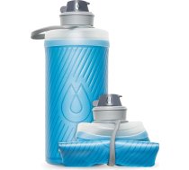 HydraPak Flux – salokāma ūdens pudele ceļotājiem (1 litrs) – bez BPA, ultra viegls, noplūdes necaurlaidīgs vāciņš – Tahoe Blue