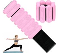 Regulējami svara aproces, 2 gab. komplekts, potīšu un plaukstu svari fitnesam, pilates, jogai, aerobikai un skriešanai (katrs 0,5 kg / 1 kg)