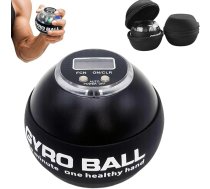 2025 Torqueball plaukstas vingrinātājs, roku vingrinātājs ar skaitītāju, stiprina plaukstas, 5 gaismas režīmi, ar uzglabāšanas somu, metāla versija ar nomaināmu gultni