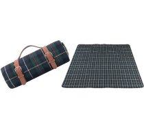 (Tikai sēdekļa spilvens) Ūdensizturīga piknika sega, pārnēsājama, salokāma, piknika paklājs, āra kempinga sega, īpaši liela (200 x 300 cm), zaļa, piemērota ceļojumiem, viegli tīrāma