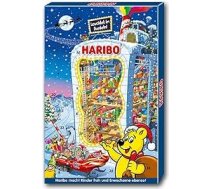HARIBO Adventes kalendārs 2025 ar 24 mini maisiņiem (300 g) | Gummijēdiņi, augļu želejas un Maoam | Ziemassvētku saldumu kalendārs bērniem un ģimenēm – krāsains pārsteigums līdz Ziemassvētku vakaram