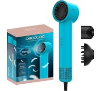 Cecotec Ionicare Rockstar Style Blue matu žāvētājs Ultra kompakts viegls matu žāvētājs 1500W 110000RPM jonu ģenerators 4 temperatūras 3 ātrumi Klusa bezsukas tehnoloģija