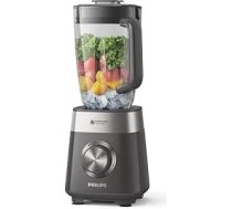Philips 5000 sērijas blenderis - 1000 W. Maksimālā ietilpība 2 l. ProBlend Plus tehnoloģija. Detaļas, kas ir piemērotas mazgāšanai trauku mazgājamā mašīnā. Melns (HR3020/20), Kašmira pelēks