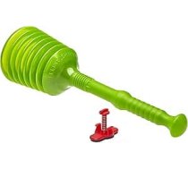 turbo Pumpfix izlietnes tīrītājs Masher un pārplūdes blīvēšanas citrusaugļi