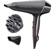 Remington Proluxe profesionālais jonu fēns [2400 W, 150 km/h, 3 matu veidošanas piederumi] (OPTIheat tehnoloģija ilgnoturīgiem matu veidošanas rezultātiem, jonu aprūpe - pret sprogām, izturīgs maiņstrāvas motors) AC9140B