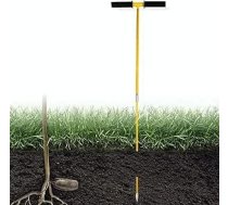 FEBTECH - Septisko tvertņu zonde - izolēta metāla augsnes zondes stienis - 42" Garais 3/8" septisko tvertņu meklētāja zondes stienis ar T-veida rokturi Septisko tvertņu lokatora instruments dārzkopībai, lauksaimniecībai, septiskajām sistēmām.