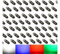 100x Cob LED E5.5 spuldze 12 V aukstā balta zila zaļa sarkana (vēsā baltā) modeļa izgatavošana