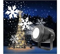 LED sniega pārslas vai brīvdienu gaismas Ziemassvētku āra lampas sniega lukturis Jaungada pusei