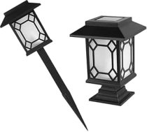 Mikikit 2 saules dārza lampu komplekts, ūdensizturīga grīdas lampa āra teritorijām, pieslēdzams ainavu apgaismojums piebraucamajiem ceļiem, balta gaisma un praktiskas saules lampas dārzam, terasei un pasākumiem