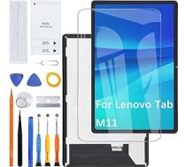 Ekrāna ekrāns priekš Lenovo Tab M11 TB330FU LCD ekrāna nomaiņas komplekts (melns, 11 collas)