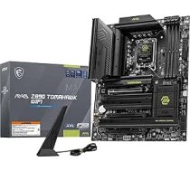 MSI MAG Z890 Tomahawk WiFi pamatplate, ATX - Atbalsta Intel Core Ultra procesorus (2. sērija), LGA 1851 - DDR5 atmiņa 4 x DDR5 (9200+ MT/s OC), 1 x PCIe 5.0 x16, 1 x M.2 Gen5, 5G LAN, Wi-Fi 7