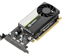 PNY NVIDIA T400 4GB profesionālā grafiskā karte 4GB GDDR6 PCI Express 3.0 x16, viena ligzda, 3X Mini DisplayPort, 8K atbalsts, īpaši kluss aktīvs ventilators
