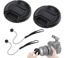 58mm .6 ist 2gab objektīva vāciņš priekš Canon EOS 2000D 1300D 1200D 850D 800D 760D 750D 700D 650D 100D 200D 250D EF-S 18-55mm f/3.5-5.6 is II/STM/f/4-5 ST. M M objektīvs un vairāk